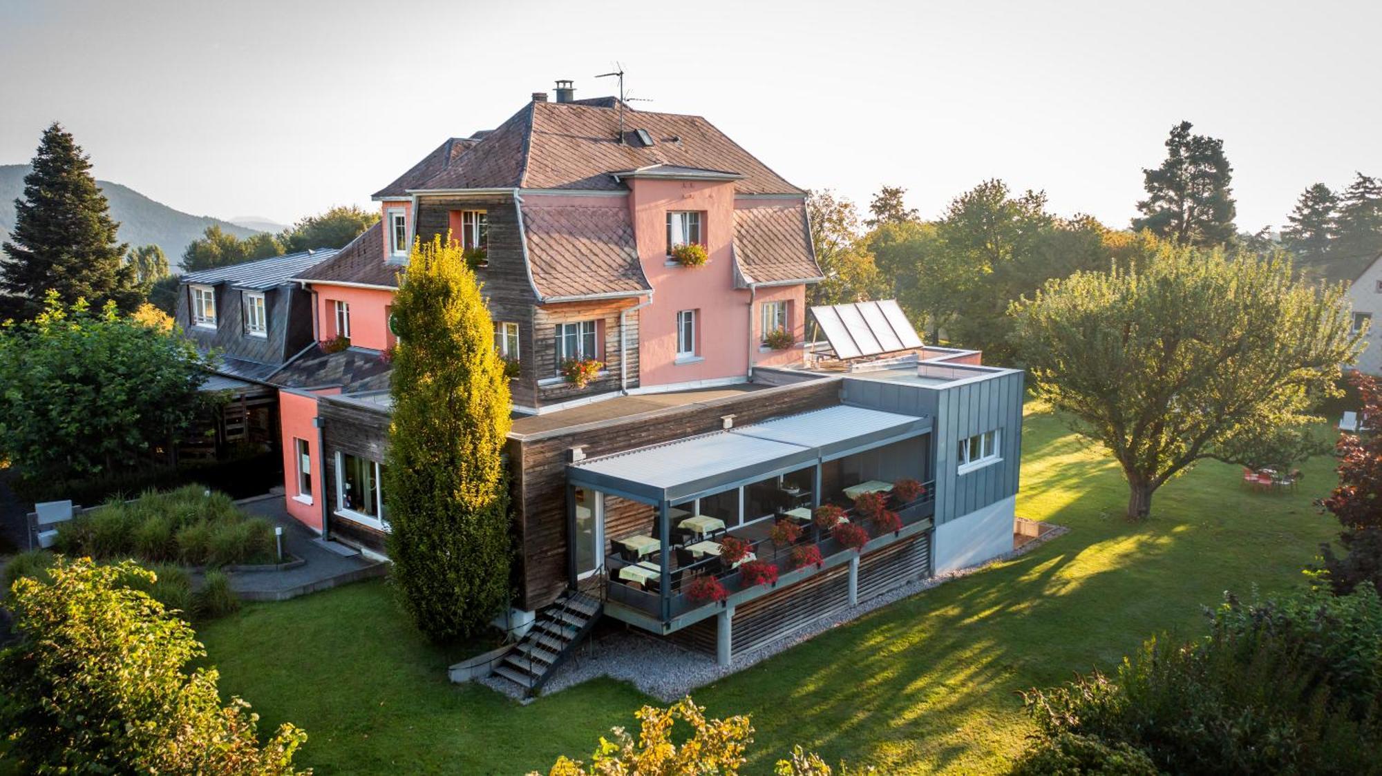 Logis Hotel Restaurant & Spa La Rochette Labaroche Exterior foto